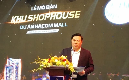 Lễ mở bán khu shophouse Hacom Mall