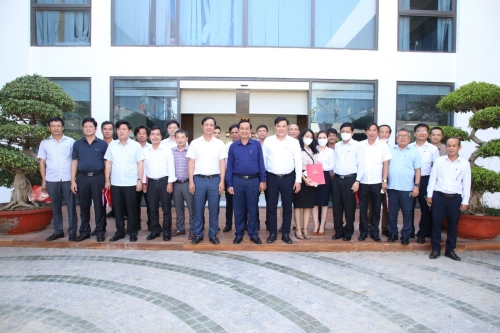 Đoàn công tác tỉnh Quảng Trị đến thăm công trường các dự án phát triển đô thị của Hacom tại Ninh Thuận